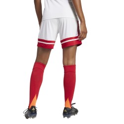ADIDAS SQUADRA25 SHORTS - WHITE/TEAM POWER RED 2