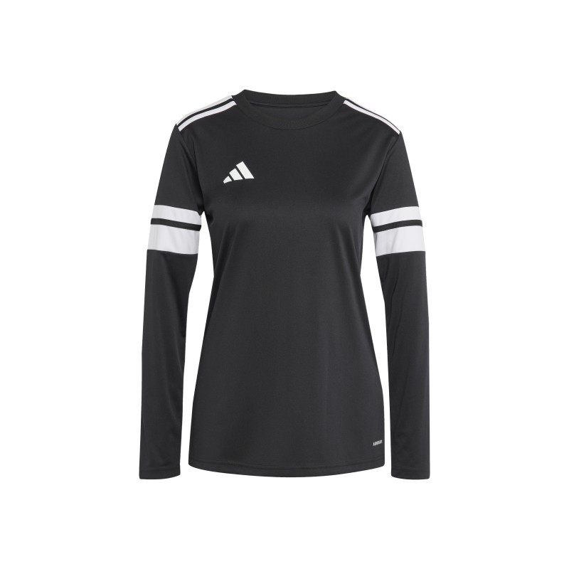 ADIDAS SQUADRA25 JERSEY LONG SLEEVE - BLACK/WHITE
