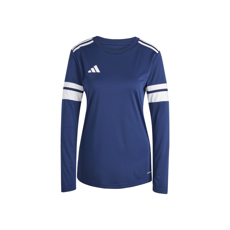 ADIDAS SQUADRA25 JERSEY LONG SLEEVE - TEAM NAVY BLUE 2/WHITE