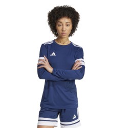 ADIDAS SQUADRA25 JERSEY LONG SLEEVE - TEAM NAVY BLUE 2/WHITE