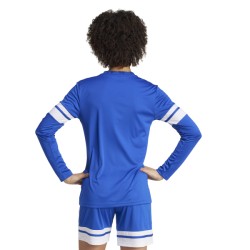 ADIDAS SQUADRA25 JERSEY LONG SLEEVE - TEAM ROYAL BLUE/WHITE