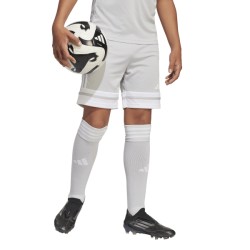 ADIDAS SQUADRA25 SHORTS JR. - TEAM LIGHT GREY/WHITE