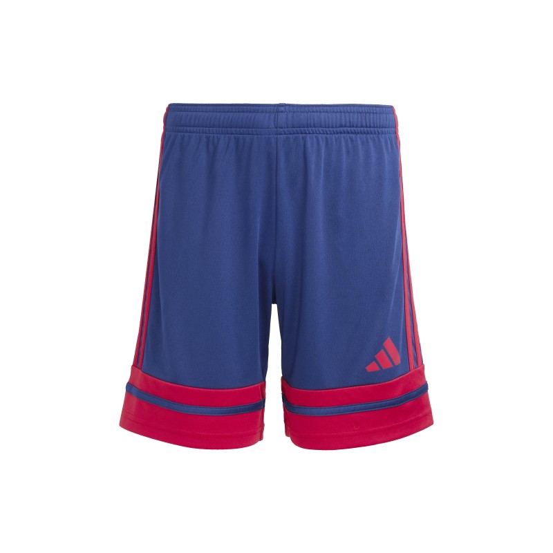 ADIDAS SQUADRA25 SHORTS JR. - TEAM NAVY BLUE 2/TEAM POWER RED 2