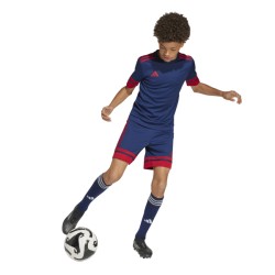 ADIDAS SQUADRA25 SHORTS JR. - TEAM NAVY BLUE 2/TEAM POWER RED 2
