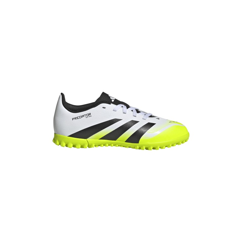 ADIDAS SCARPE PREDATOR CLUB TF JR. - FTWWHT/CBLACK