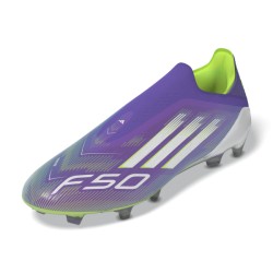 ADIDAS SCARPE F50 ELITE LL FG - PURRUS/FTWWHT