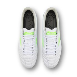 MIZUNO SCARPE MONARCIDA NEO III PRO MD - WHITE/NEON GREEN