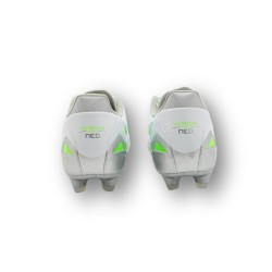 MIZUNO SCARPE MORELIA NEO IV PRO MD - WHITE/NEON GREEN
