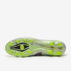 MIZUNO SCARPE ALPHA II ELITE MD - WHITE/SILVER IRIDISCENT