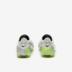 MIZUNO SCARPE ALPHA II ELITE MD - WHITE/SILVER IRIDISCENT
