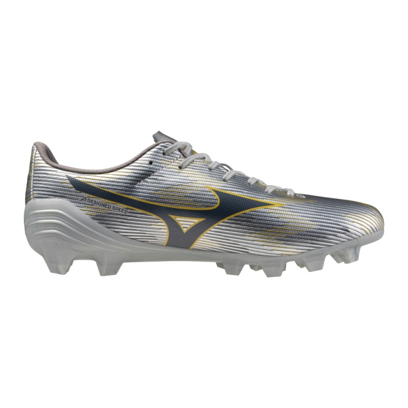 MIZUNO SCARPE ALPHA II SELECT MD - GALAXY SILVER/GOLD