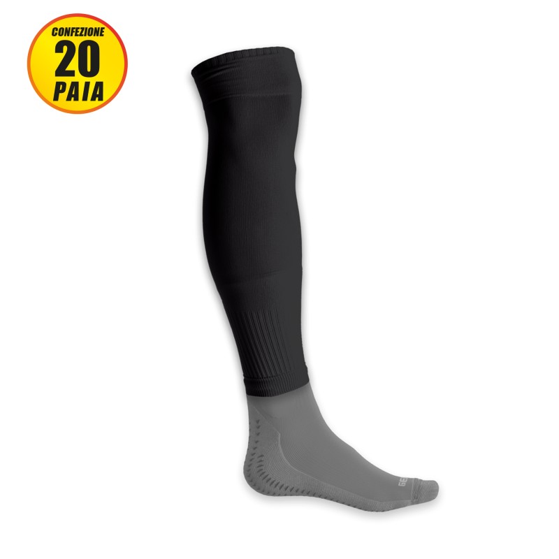 BASIC CALZA TUBOLARE (CONF. 20 PAIA) - NERO