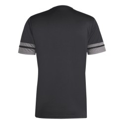 ADIDAS SQUADRA25 JERSEY SS - BLACK/TEAM GREY FOUR