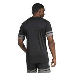 ADIDAS SQUADRA25 JERSEY SS - BLACK/TEAM GREY FOUR