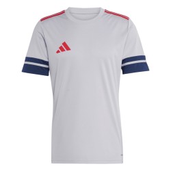ADIDAS SQUADRA25 JERSEY SS - GLORY GREY/TEAM NAVY BLUE 2
