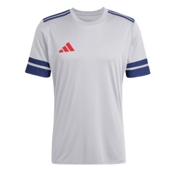 ADIDAS SQUADRA25 JERSEY SS - GLORY GREY/TEAM NAVY BLUE 2