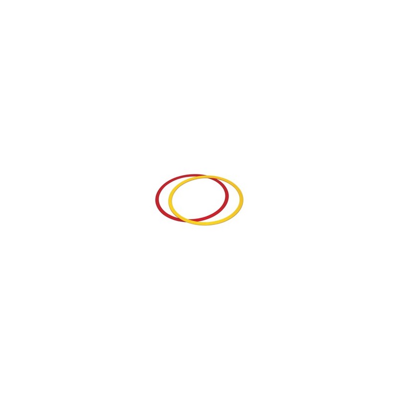 BASIC CERCHIO PIATTO DIAM. CM 60 - ROSSO