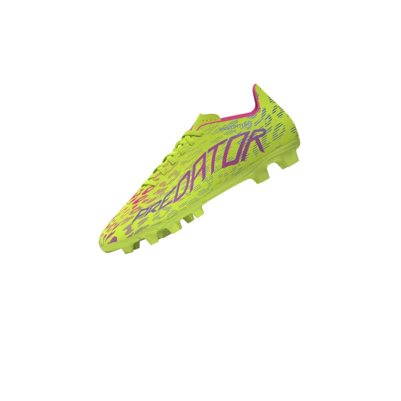 ADIDAS SCARPA PREDATOR CLUB FG/MG - LUCID LEMON/BLUE FUSION