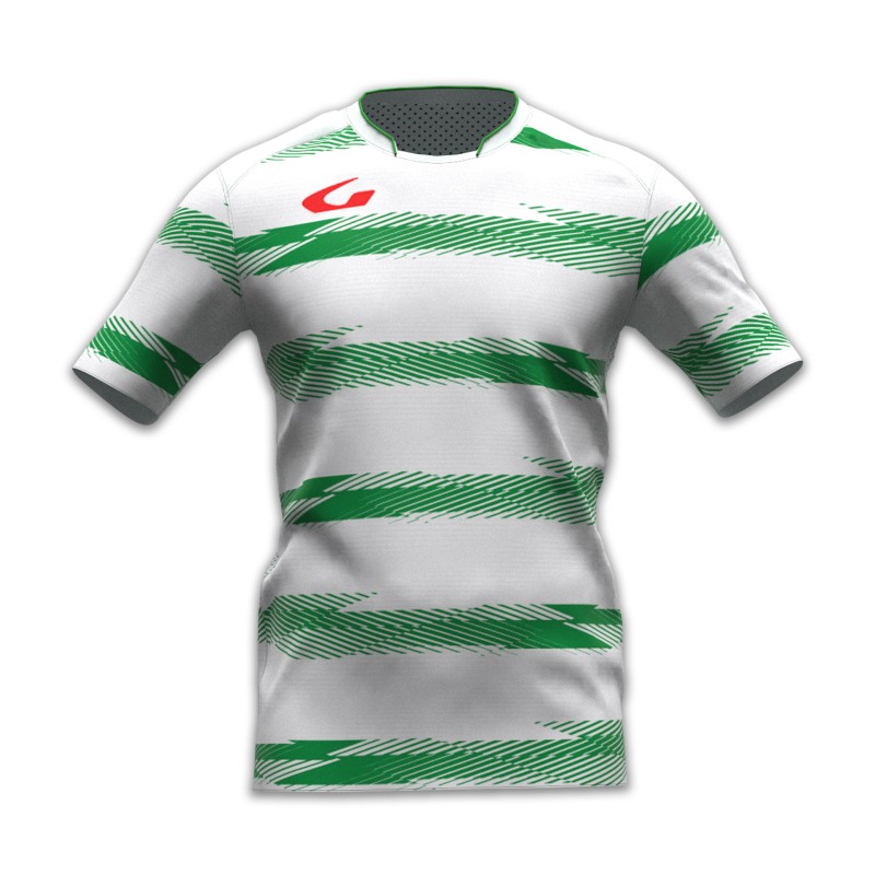 GEMS MAGLIA SOUNDER - BIANCO/VERDE