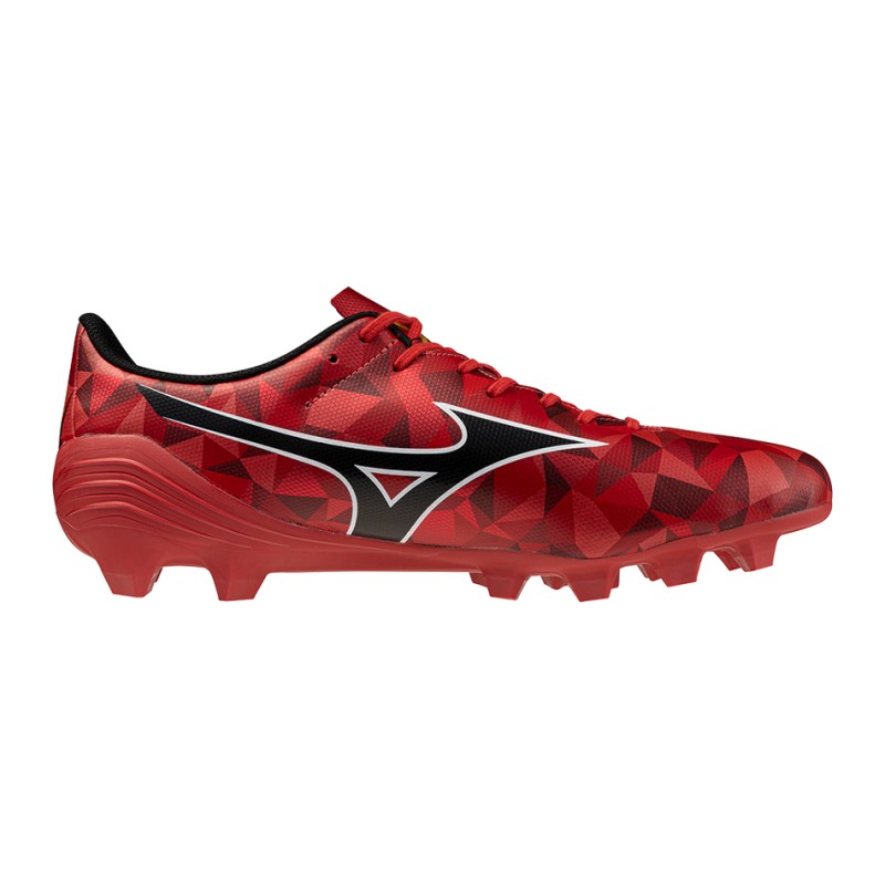 MIZUNO SCARPA MIZUNO ALPHA II SELECT FG - RED/BLACK