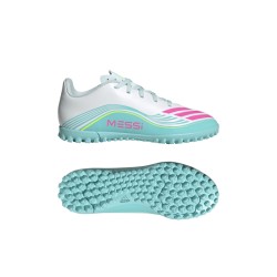 ADIDAS SCARPA F50 MESSI CLUB TF JR. - FTWWHT/LUCPNK