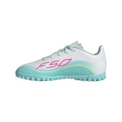 ADIDAS SCARPA F50 MESSI CLUB TF JR. - FTWWHT/LUCPNK