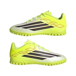 ADIDAS SCARPA F50 CLUB TF JR. - TESOYE/CBLACK