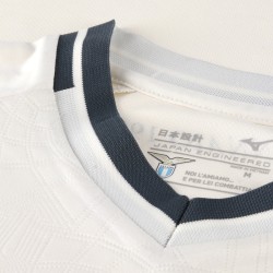 MIZUNO AWAY JERSEY SS LAZIO 25/26 JR - OFF WHITE