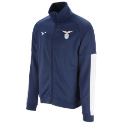 MIZUNO KNITTED TRAVEL SUIT SS LAZIO 25/26 - NAVY