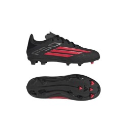 ADIDAS SCARPE F50 LEAGUE FG/MG JR. - CBLACK/LUCRED