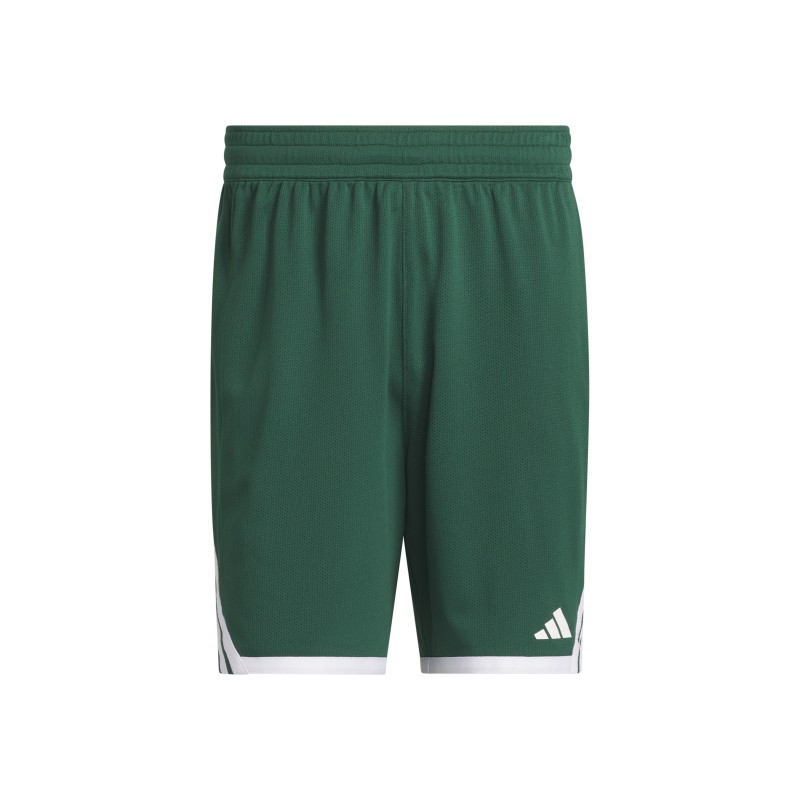 ADIDAS EVERYDAY PRO BBALL SHORTS - DRKGRN/WHITE