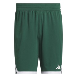 ADIDAS EVERYDAY PRO BBALL SHORTS - DRKGRN/WHITE