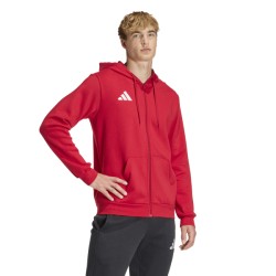 ADIDAS ENTRADA26 FULL ZIP HOODIE - TEPORE/WHITE
