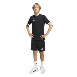 ADIDAS ENTRADA26 SWEAT SHORTS JR. - BLACK/WHITE