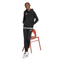 ADIDAS ENTRADA26 HOODIE JR. - BLACK/WHITE