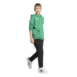 ADIDAS ENTRADA26 HOODIE JR. - TEAGRN/WHITE