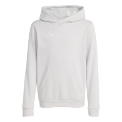 ADIDAS ENTRADA26 HOODIE JR. - TMLGGR/WHITE
