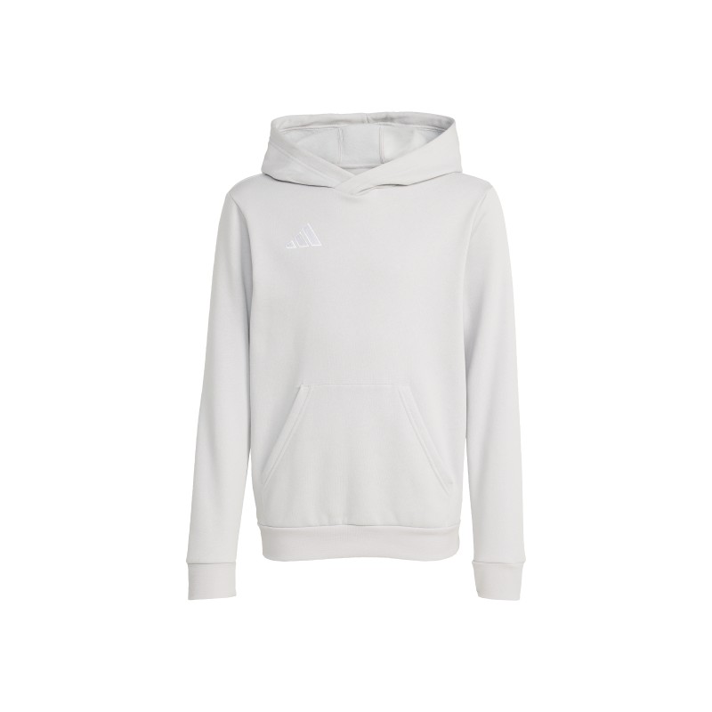 ADIDAS ENTRADA26 HOODIE JR. - TMLGGR/WHITE