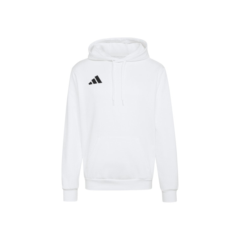 ADIDAS ENTRADA26 HOODIE - WHITE/BLACK