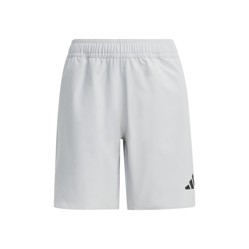 ADIDAS TIRO TRAVEL WOVEN SHORTS JR. - TMLGGR/BLACK