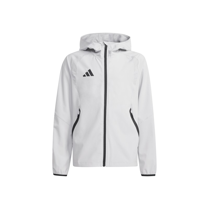 ADIDAS TIRO TRAVEL WINDBREAKER JR. - TMLGGR/BLACK