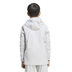 ADIDAS TIRO TRAVEL WINDBREAKER JR. - TMLGGR/BLACK