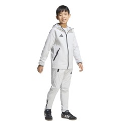 ADIDAS TIRO TRAVEL WINDBREAKER JR. - TMLGGR/BLACK