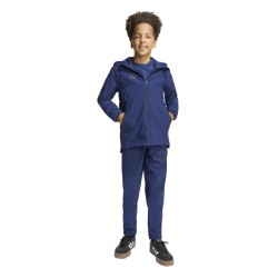 ADIDAS TIRO TRAVEL WINDBREAKER JR. - TENABL/BLACK