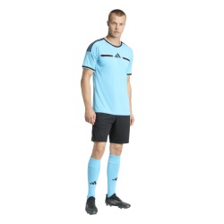 ADIDAS REFEREE 26 JERSEY - BRCYAN/BLACK