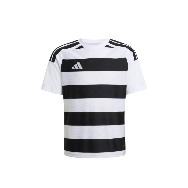 ADIDAS HOOPED26 JERSEY JR. - WHITE/BLACK
