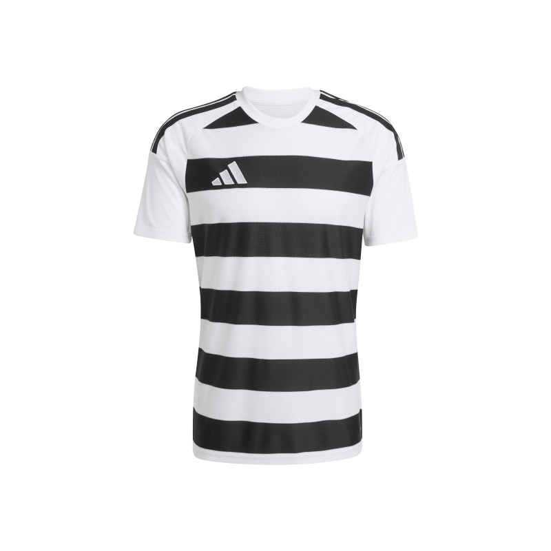 ADIDAS HOOPED26 JERSEY - WHITE/BLACK