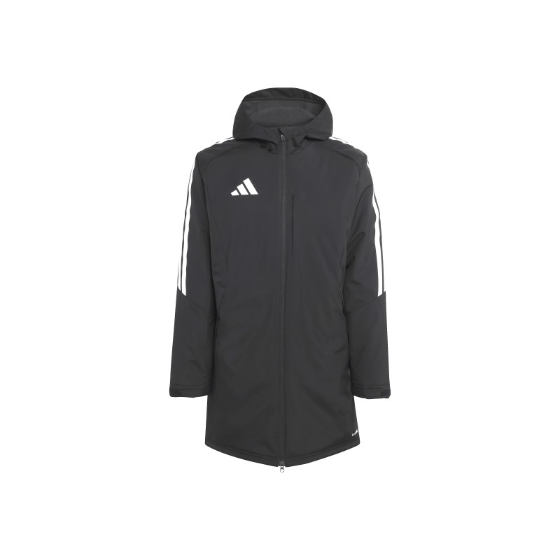 ADIDAS TIRO26 STADIUM PARKA - BLACK/WHITE