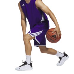 ADIDAS EVERYDAY PRO BBALL SHORTS - TMCOPR/WHITE
