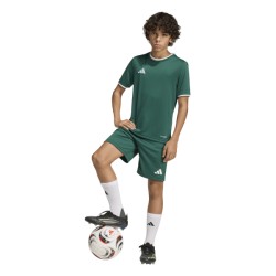ADIDAS ENTRADA26 SHORTS JR. - DRKGRN/WHITE